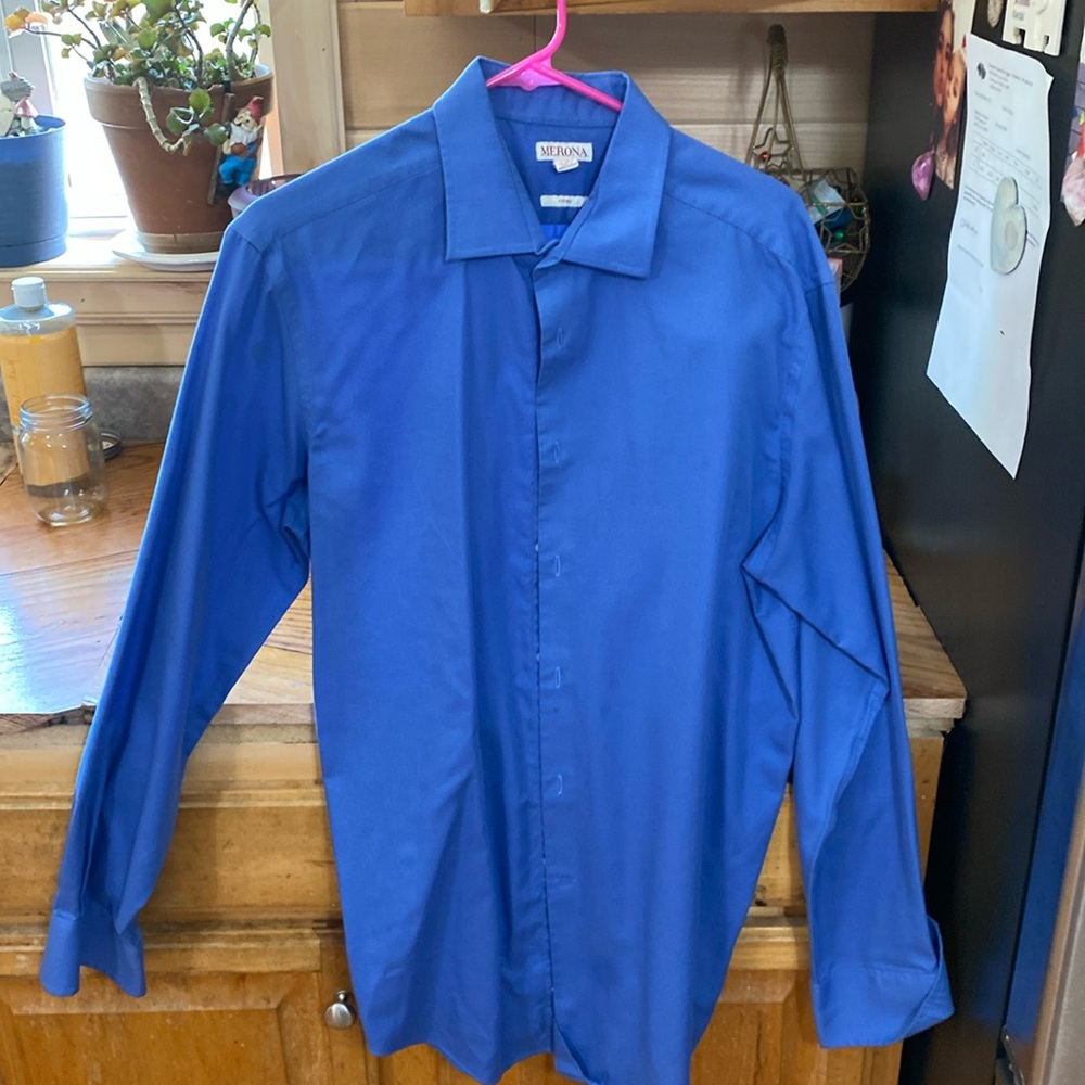 Merona L button down dress shirt